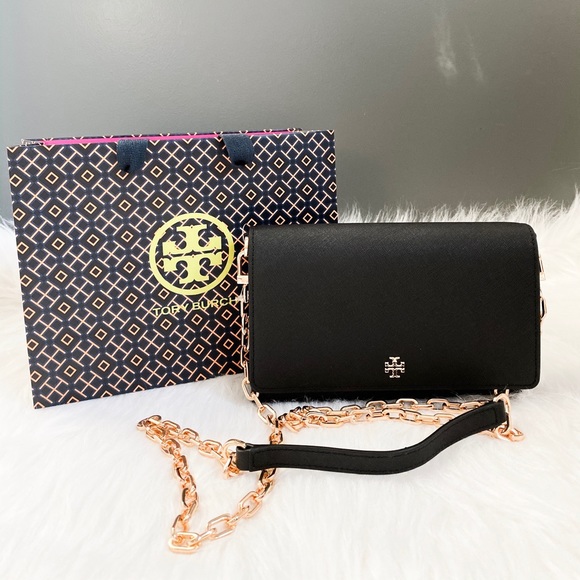 Tory Burch Handbags - TORY BURCH Emerson Chain Wallet Crossbody